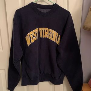 vintage West Virginia sweatshirt crew neck WVU